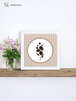 Nestroots - Whispers in Monochrome Wall Painting for Living Room