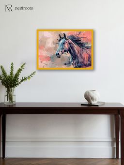 Nestroots - Echoes in Motion Wall Painting for Living Room