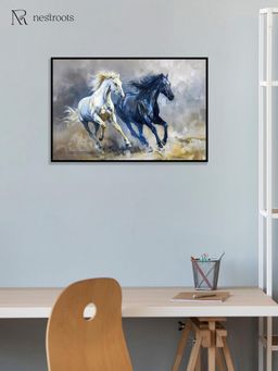 Nestroots - Run Free Together Wall Painting for Living Room