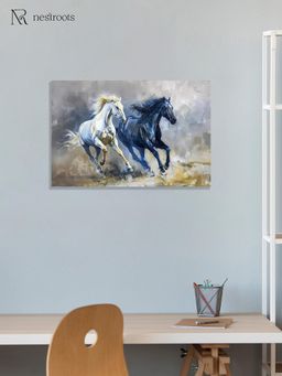 Nestroots - Run Free Together Wall Painting for Living Room