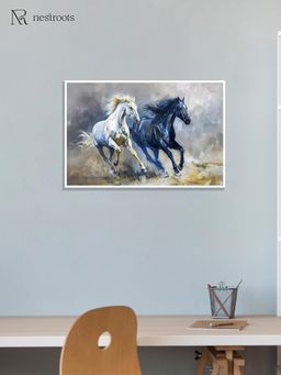 Nestroots - Run Free Together Wall Painting for Living Room