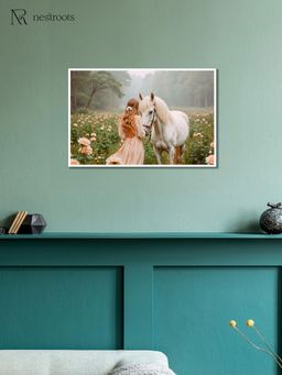 Nestroots - Soft Steps, Wild Heart Wall Painting for Living Room