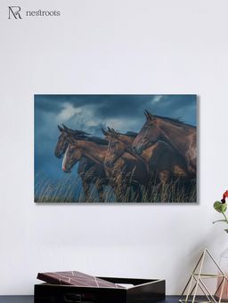 Nestroots - Edge Of Thunder Wall Painting for Living Room