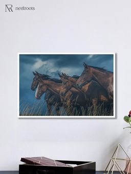 Nestroots - Edge Of Thunder Wall Painting for Living Room