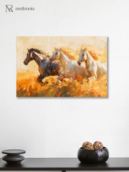 Nestroots - Riders Of the Radiance Wall Painting for Living Room