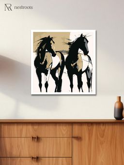 Nestroots - the Quiet Run Wall Painting for Living Room