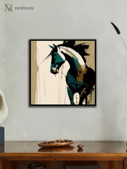 Nestroots - Windswept Grace Wall Painting for Living Room