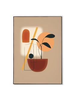 Nestroots - Vibrant Blooms in A Pot Canvas Print