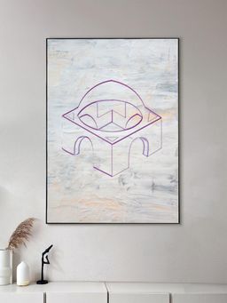 Nestroots - Islamic Tomb Wall Painting Canvas