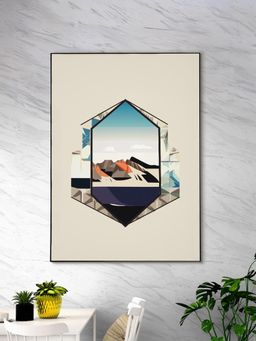 Nestroots - Captivating Mountain Range Canvas Art Printed Wall Painting