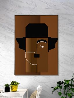 Nestroots - Chaplin's Timeless Elegance: Canvas Print Wall Painting