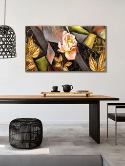 Nestroots - Elegant Red Rose Wall Art