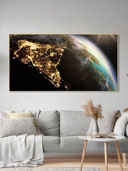 Nestroots - Nightlife Canvas: Cultural Elegance Wall Painting