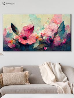 Nestroots - Whispers Of Soft Beauty Wall Painting