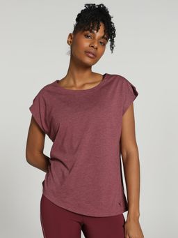 Puma - STUDIO FOUNDATION Women Purple T-Shirt