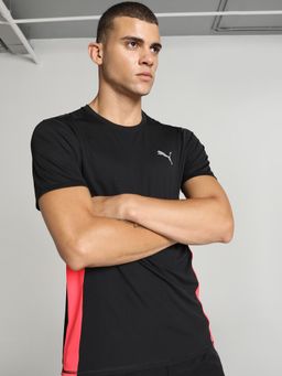 Puma - RUN FAVORITE Men Black T-Shirt
