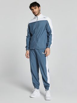 Puma - TRAIN FAVORITE Men Blue Track Suit (Set of 2)
