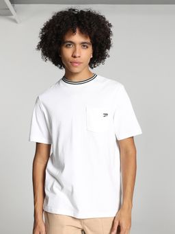 Puma - Downtown Pocket Men White T-Shirt