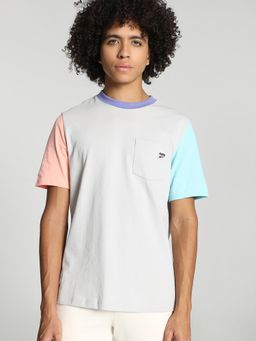 Puma - Downtown Pocket Men Grey T-Shirt