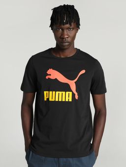 Puma - Classics Logo Men Black T-Shirt