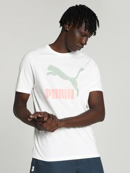 Puma - Classics Logo Men White T-Shirt