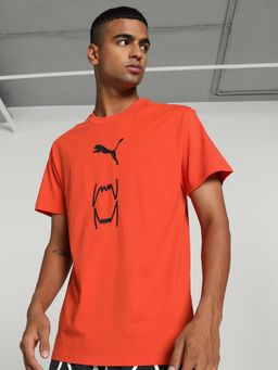 Puma - Franchise Core Men Orange T-Shirt