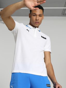 Puma - Mercedes AMG Petronas F1 Pique Men White Polo T-Shirt