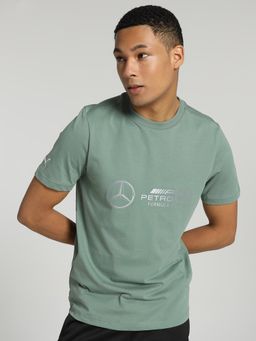 Puma - Mercedes AMG Petronas F1 Logo Men Green T-Shirt