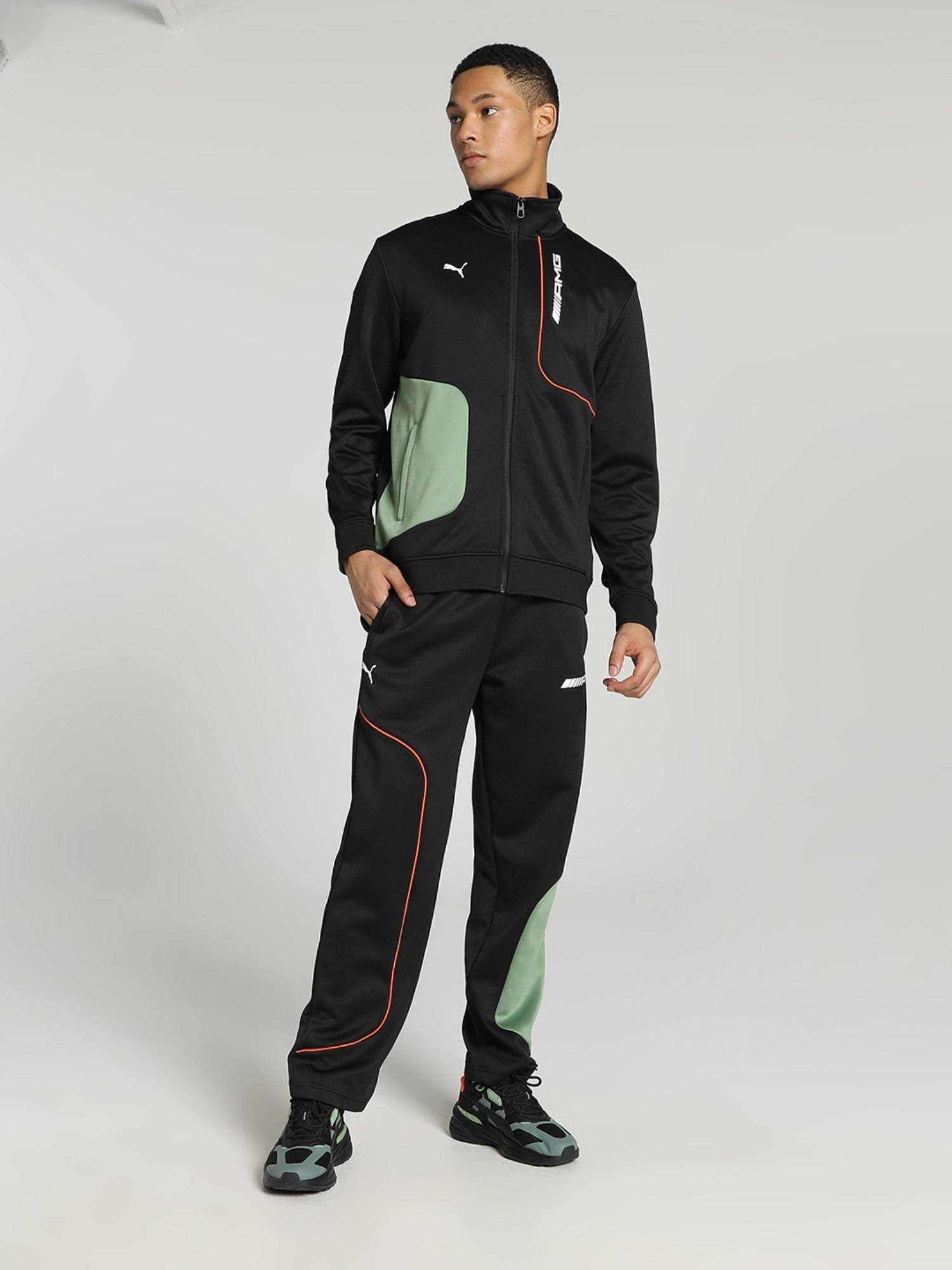PUMA Mercedes Petronas ジャージ セットアップ Buy Puma Mercedes AMG Petronas Men Black Track Jacket Online