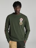 Green color option, Sold out, Currently selected