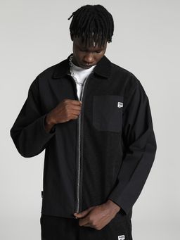 Puma - DOWNTOWN Corduroy Men Black Jacket