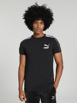 Puma - T7 SPORT Men Black T-Shirt