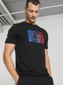 Puma - BMW MMS Logo + Men Black T-Shirt