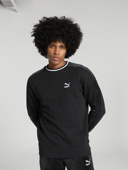 Puma - T7 Crew Men Black Sweatshirt