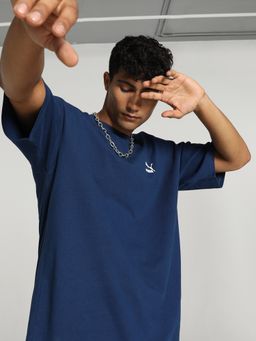 Puma - BETTER CLASSICS Men Navy Blue T-Shirt