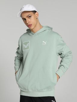 Puma - CLASSICS Unisex Green Hoodie