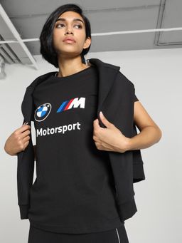 Puma - BMW MMS Essentials Logo Women Black T-Shirt