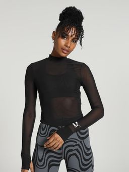 Puma - DARE TO Long Sleeve Women Black T-Shirt