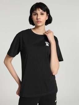 Puma - SQUAD Women Black T-Shirt