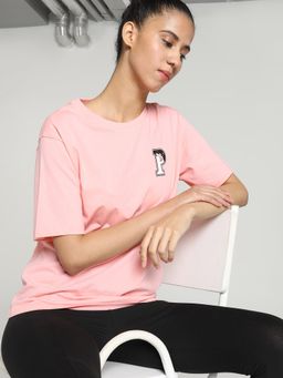 Puma - SQUAD Women Pink T-Shirt