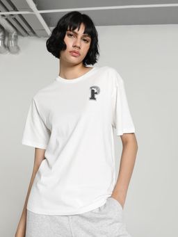 Puma - SQUAD Women White T-Shirt