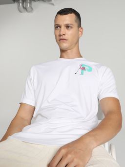 Puma - x PTC Graphic Men White T-Shirt