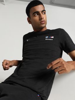 Puma - BMW MMS Jacquard Men Black T-Shirt