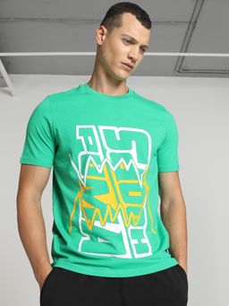 Puma - BLUEPRINT Graphic 3 Men Green T-Shirt