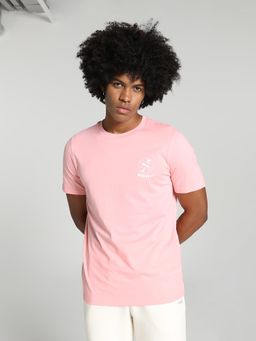 Puma - GRAPHICS SOUND OF Men Pink T-Shirt