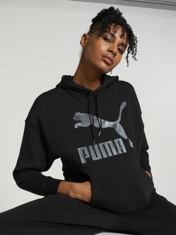 Puma - Classics Logo (s) Women Black Hoodie