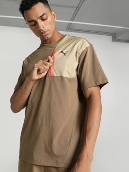 Puma - OPEN ROAD Men Brown T-Shirt
