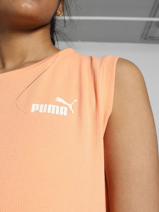 orange puma dress Buy Puma Solid Maxi Women Orange Dress Online