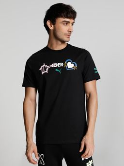 Puma - x1DER Classic II Men Black T-Shirt