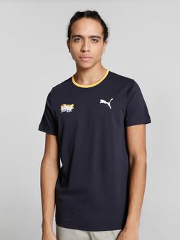 Puma - x 1DER Graphic IV Men Navy Blue T-Shirt